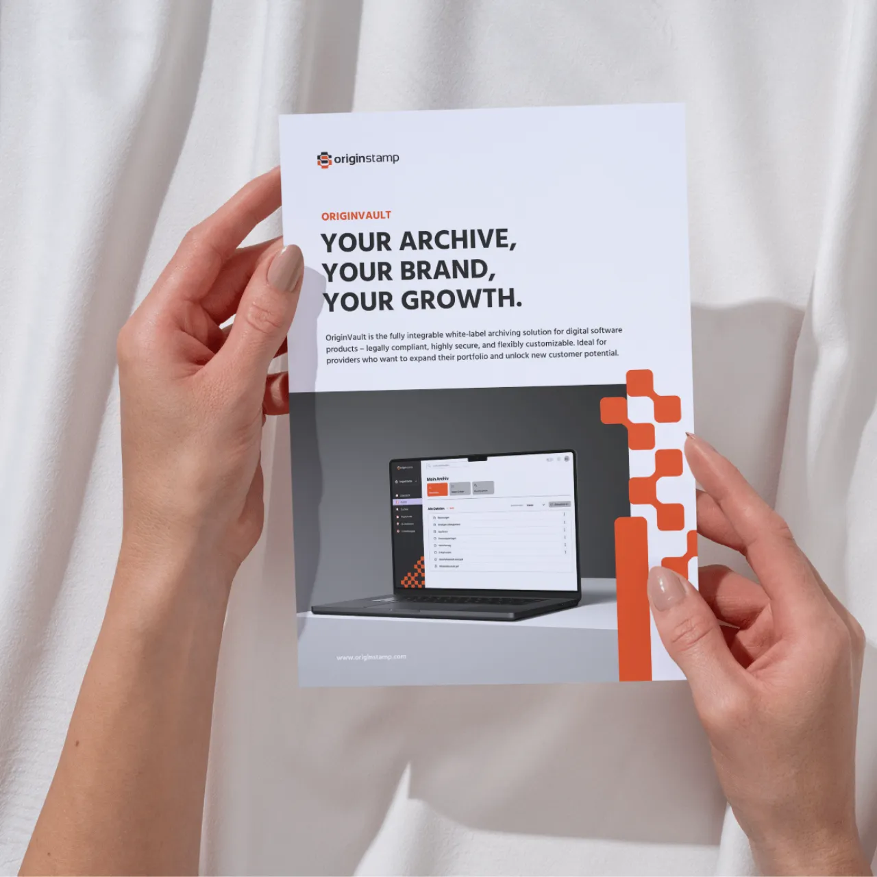 The OriginVault Product Fact Sheet